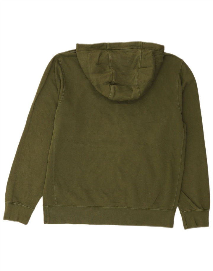 Męski sweter z kapturem Nike z grafiką, średniej wielkości bawełna khaki