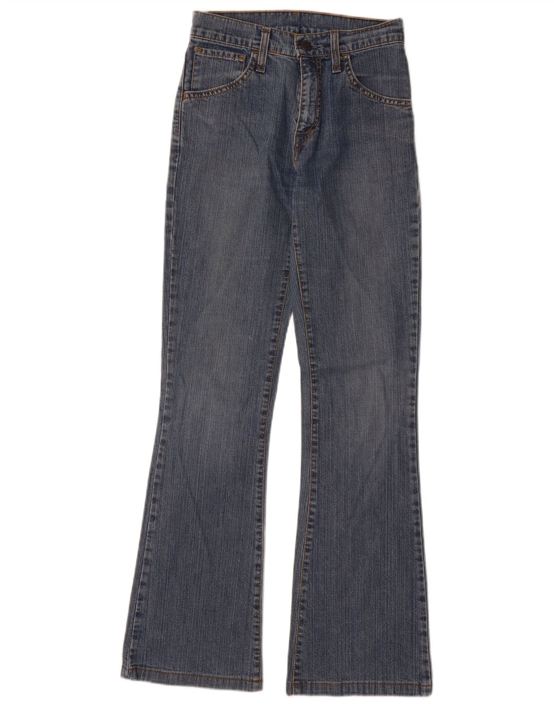 Damskie jeansy rozkloszowane Levi's W26 L34 Niebieska bawełna