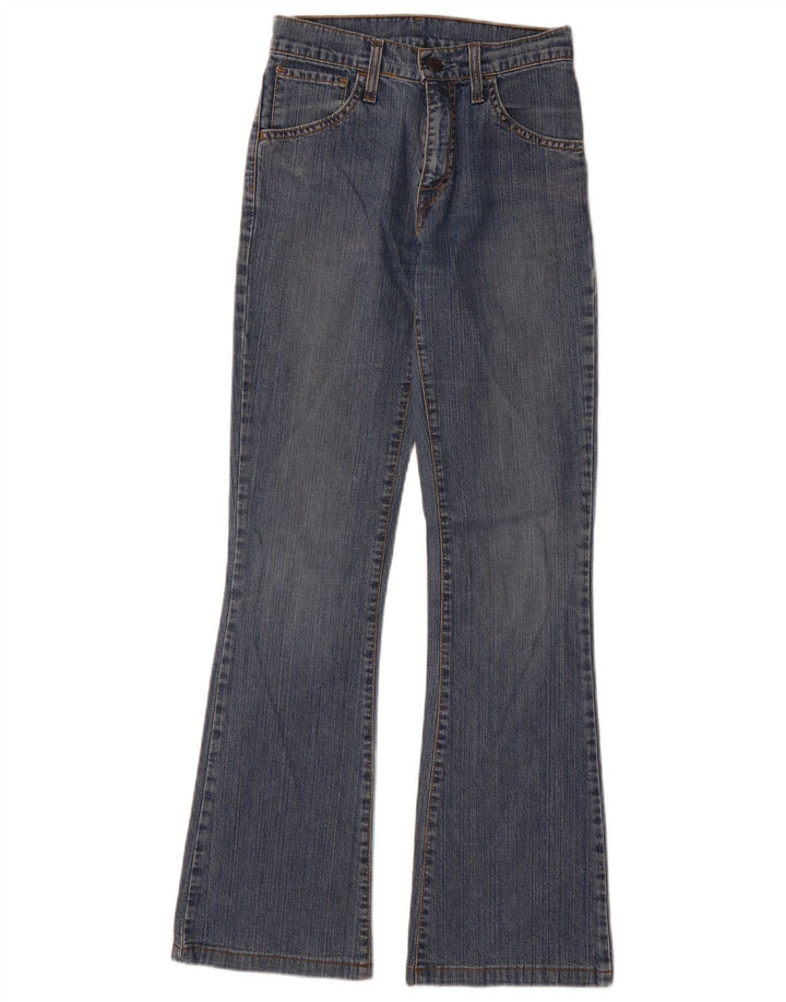 Damskie jeansy rozkloszowane Levi's W26 L34 Niebieska bawełna