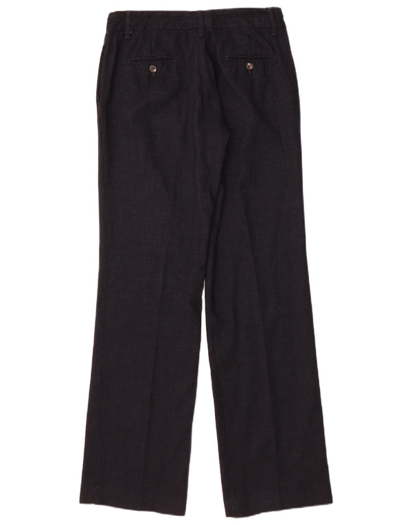 Spodnie damskie Massimo Dutti Straight Chino EU 38 Small W28 L31 Granatowe