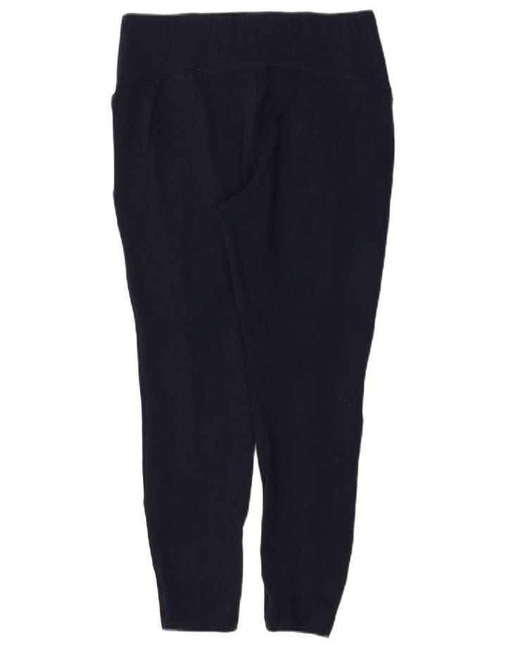 Legginsy damskie Marks & Spencer UK 14, duże, granatowe, wiskozowe