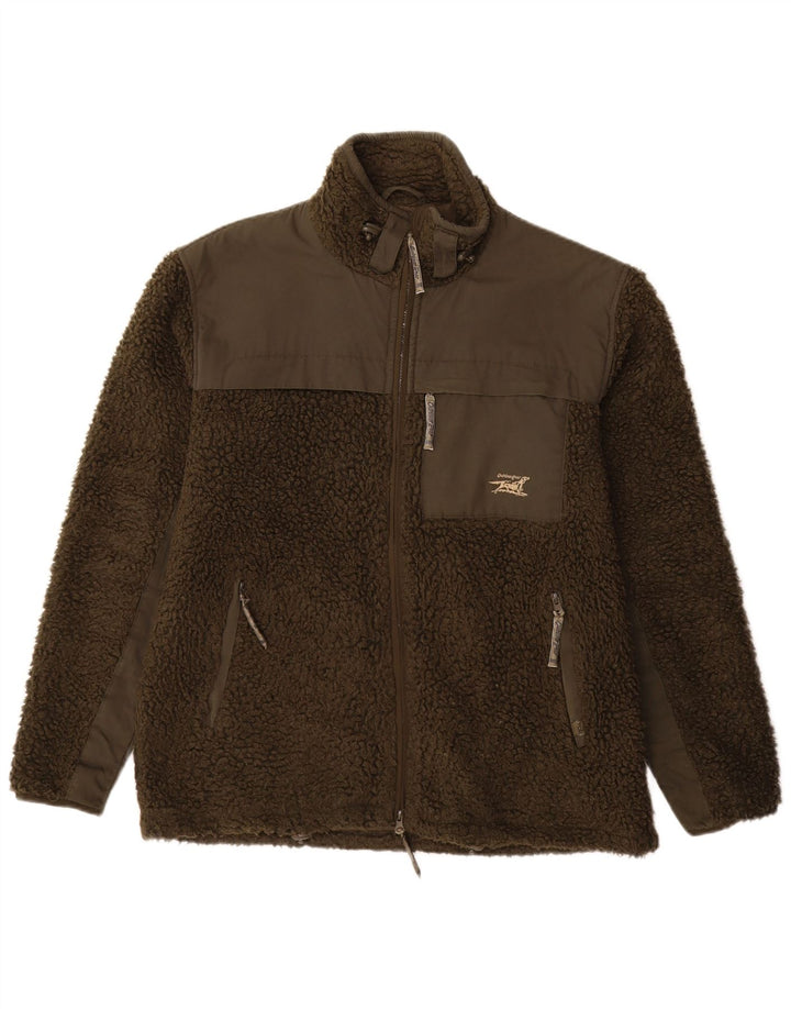 Męska kurtka polarowa TCM UK 42 XL Khaki, poliester