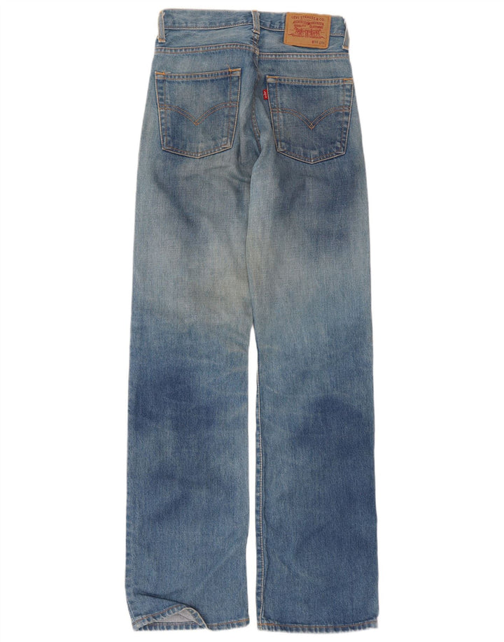 Męskie jeansy Levi's z wysokim stanem W28 L34, niebieska bawełna
