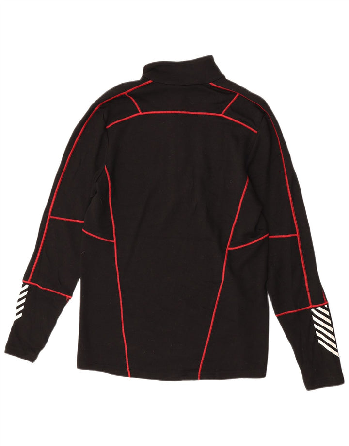 Męski dres Helly Hansen z zamkiem błyskawicznym, średni czarny geometryczny