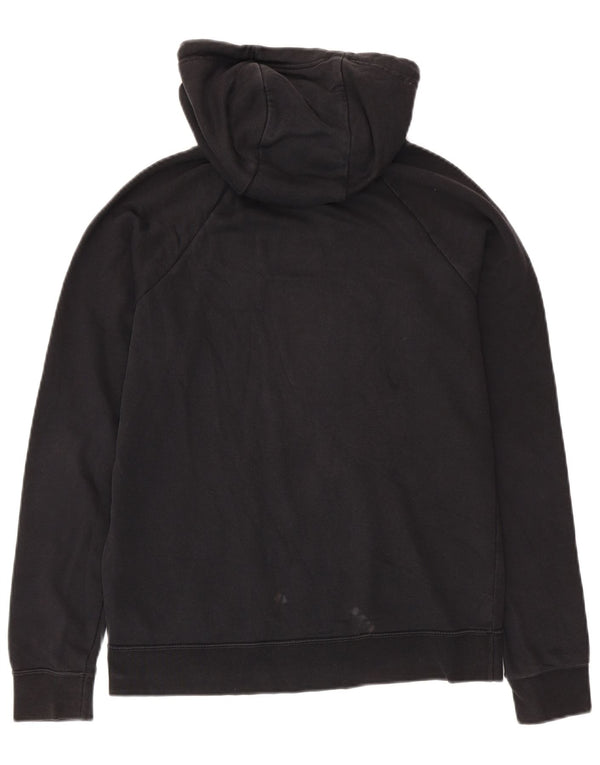 Damski sweter z kapturem NIKE, UK 14, średni czarny, bawełniany