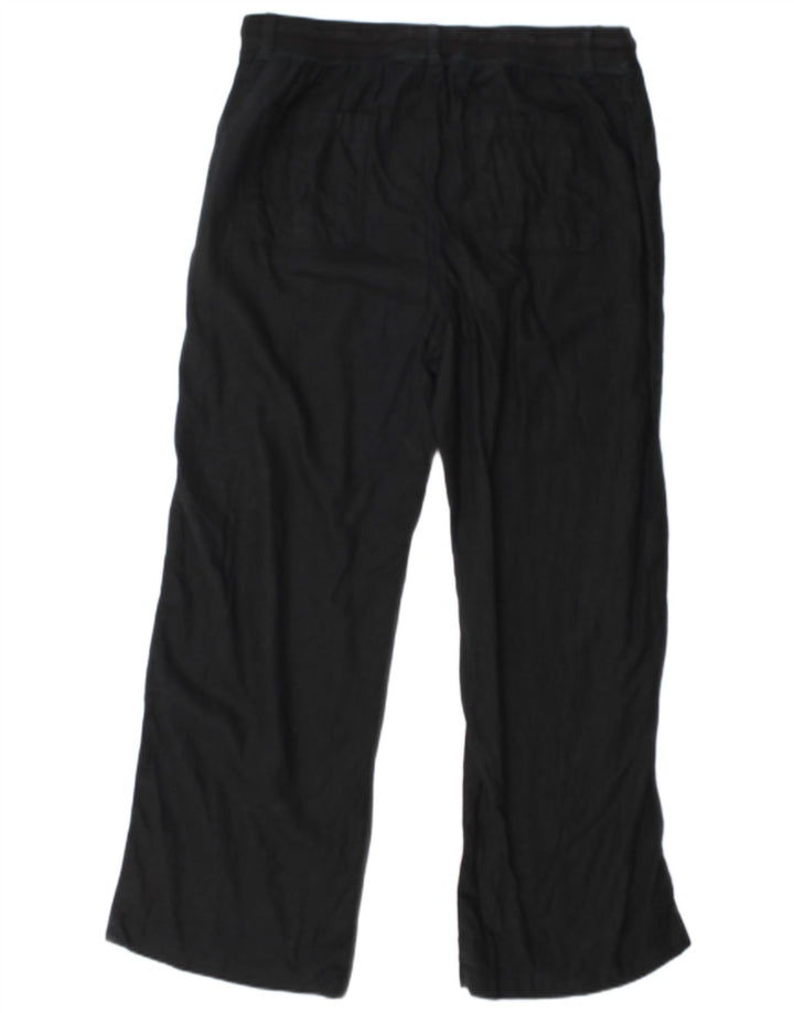 Spodnie damskie Marks & Spencer UK 16 Large W34 L30 Czarna bawełna