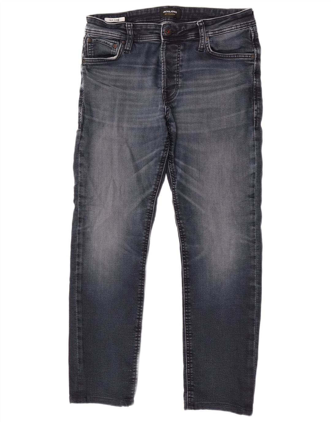 Męskie jeansy Jack & Jones GLENN Slim W33 L30 Niebieska bawełna