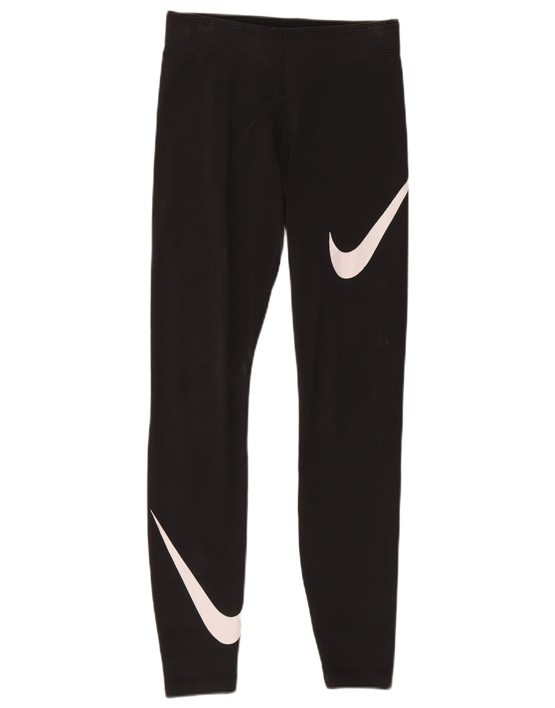 Damskie legginsy Nike Graphic UK 8, małe, czarne, bawełniane