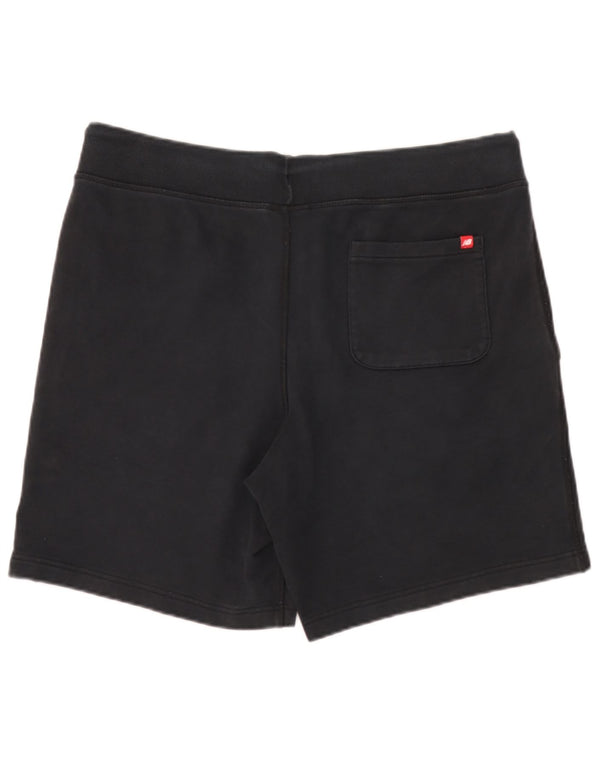 Męskie spodenki sportowe New Balance XL, czarne, bawełniane