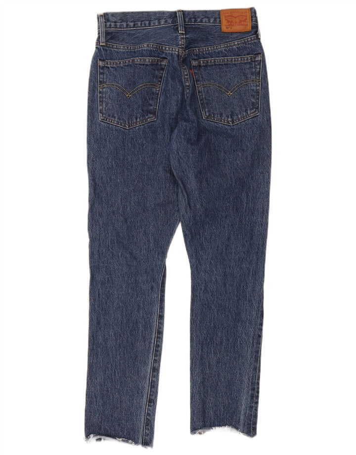 Męskie jeansy Levi's 501 Straight W26 L28 Niebieskie bawełniane