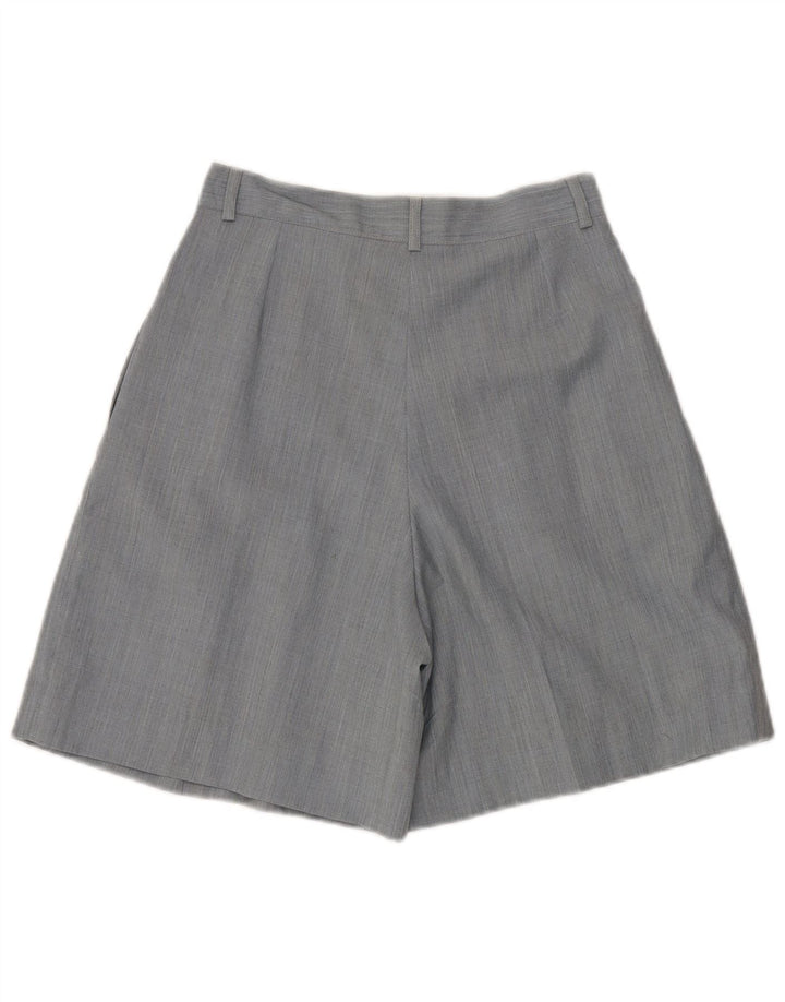 Damskie szorty z wysokim stanem Olivia Hassler IT 42 Medium W28 Niebieska wełna