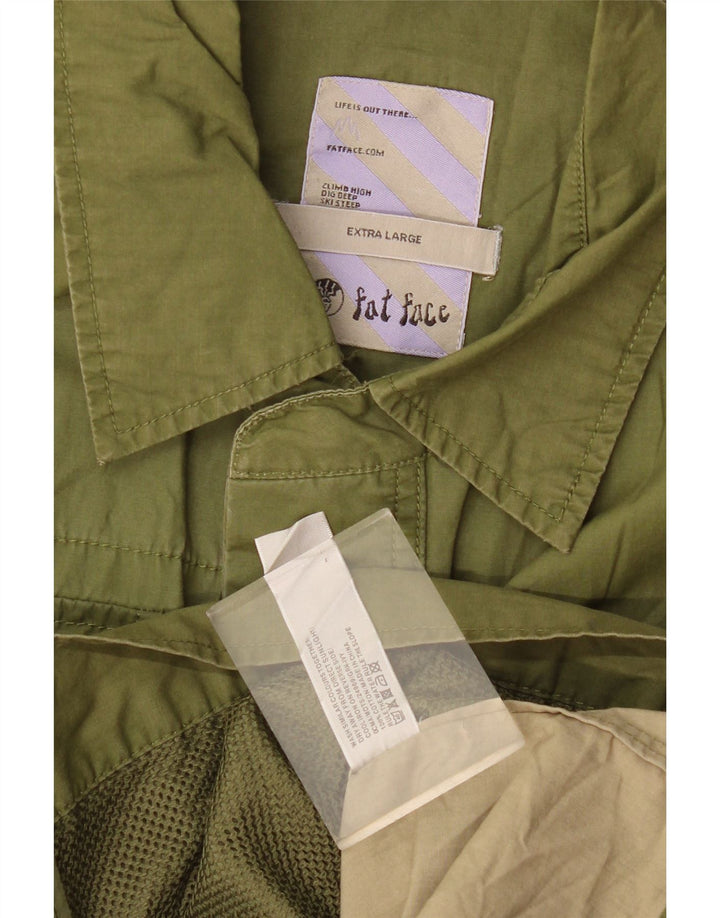 Kurtka męska Fat Face UK 42 XL, zielona bawełna
