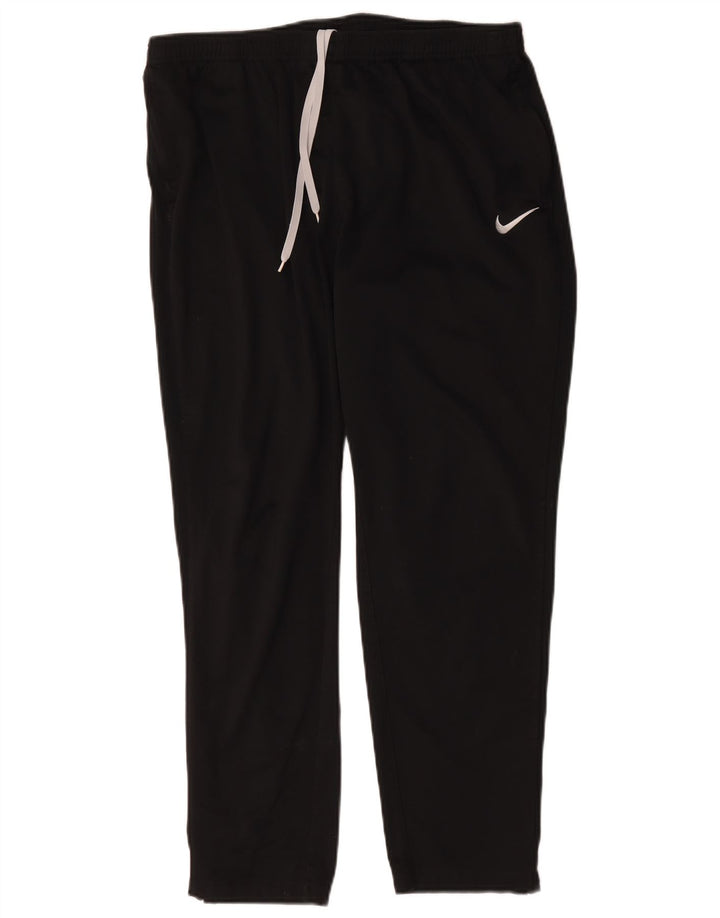 Męskie spodnie dresowe Nike XL, czarne, poliestrowe