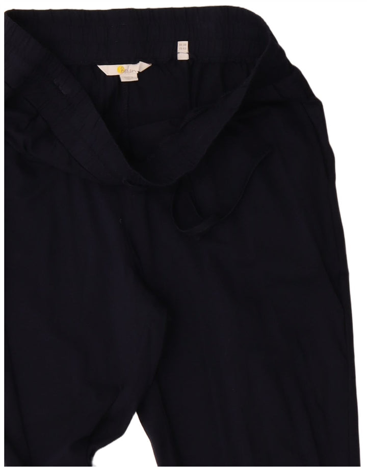 Damskie spodnie dresowe BODEN Joggers UK 12 Średni granatowy bawełniany