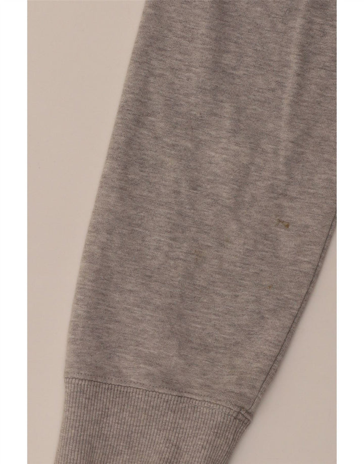 Męska bluza z grafiką ADIDAS, średnioszara, bawełniana