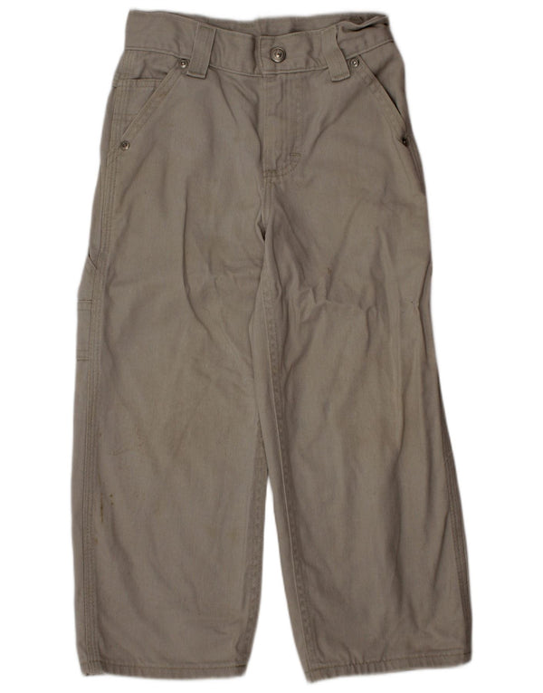 Dżinsy chłopięce LEE Cargo z szeroką nogawką 4-5 lat W22 L18 Szara bawełna