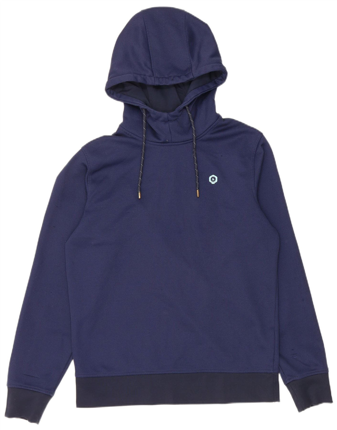 Męski sweter z kapturem Jack & Jones, średni niebieski, poliester