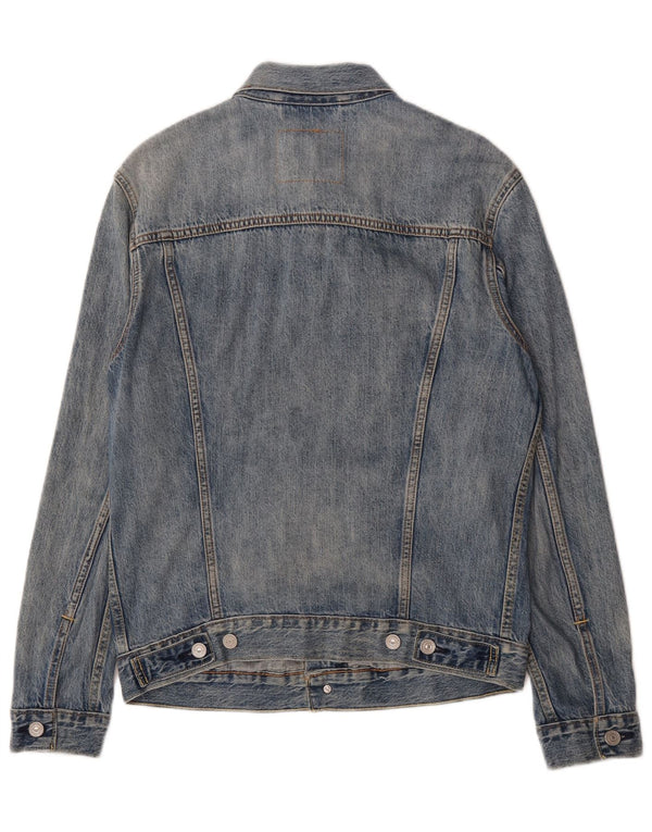 Męska kurtka dżinsowa Levi's UK 38, średnia niebieska, bawełniana