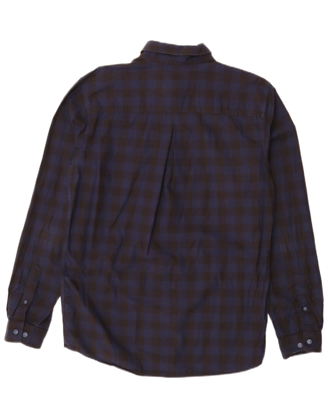 Męska koszula o dopasowanym kroju JACK & JONES, duża, czarna, bawełniana w kratkę