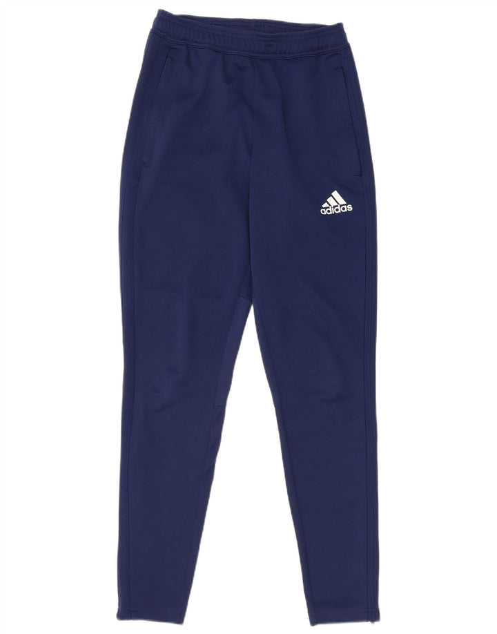 Męskie spodnie dresowe Adidas Climacool XS w kolorze granatowym z poliestru