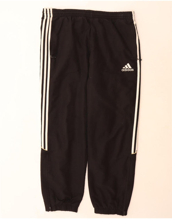 Adidas Męskie spodnie dresowe Joggers UK 42/44 Duży czarny poliester