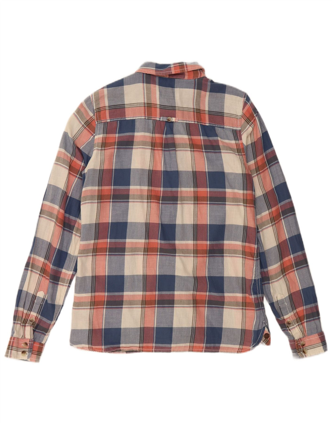 FAT FACE Womens Classic Fit Shirt UK 10 Small Multicoloured Check
