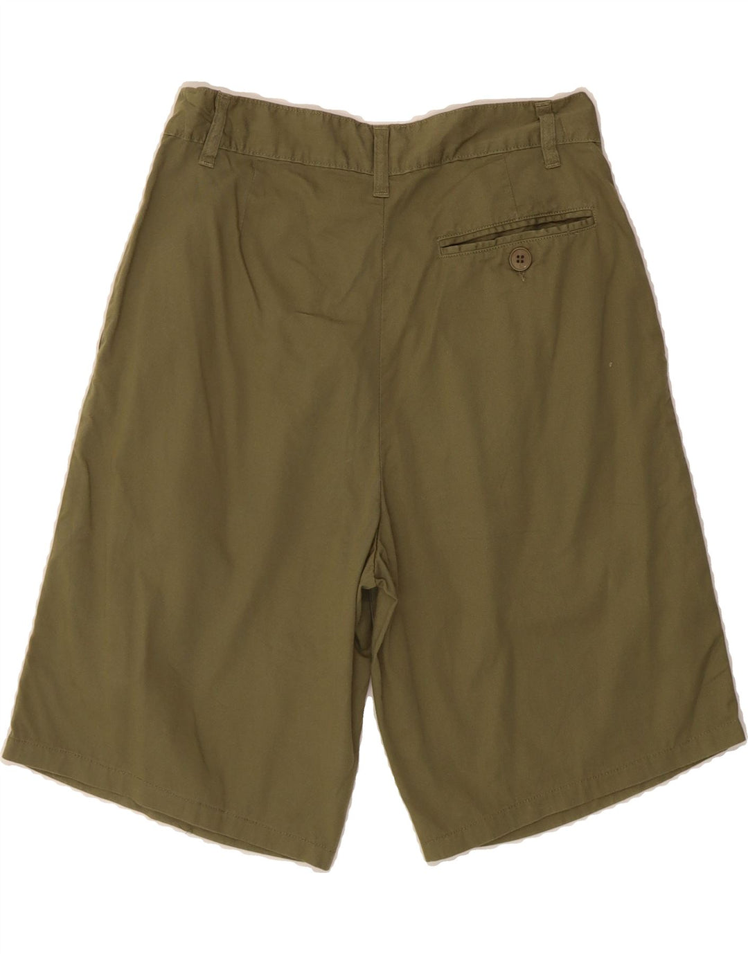 SISLEY Mens Pegged Chino Shorts W30 Medium Khaki Cotton Vintage Sisley and Second-Hand Sisley from Messina Hembry 