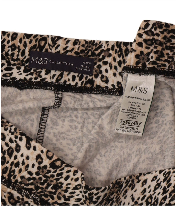 Spodnie damskie Marks & Spencer UK 16 Large W34 L26 Wielokolorowe