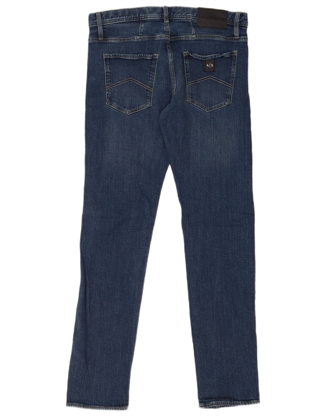 Damskie jeansy Armani Exchange W32 L34 Niebieskie bawełniane