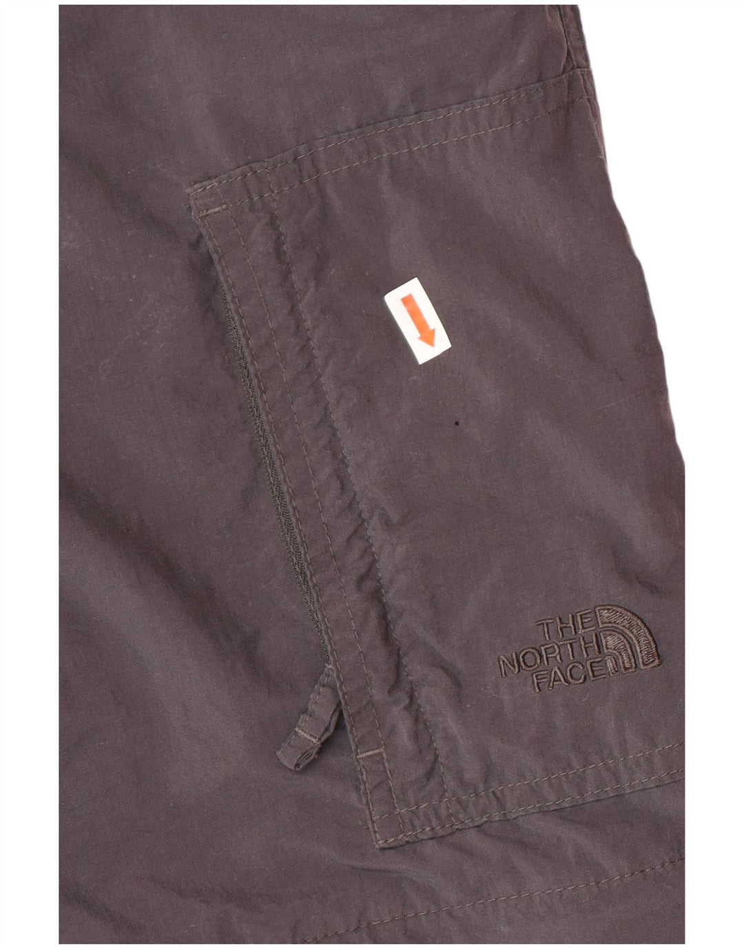 Męskie proste spodnie cargo THE NORTH FACE, małe W28 L33, szary nylon