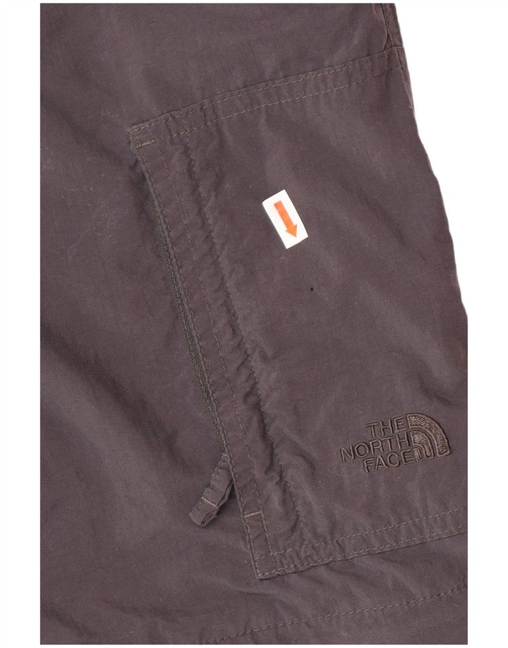 Męskie proste spodnie cargo THE NORTH FACE, małe W28 L33, szary nylon