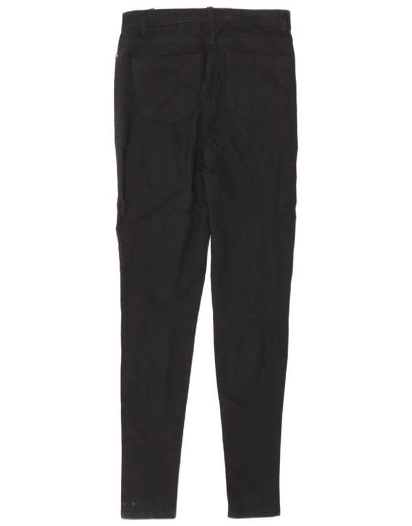 Marks & Spencer Damskie Skinny Jeans UK 10 Small W28 L30 Czarna bawełna