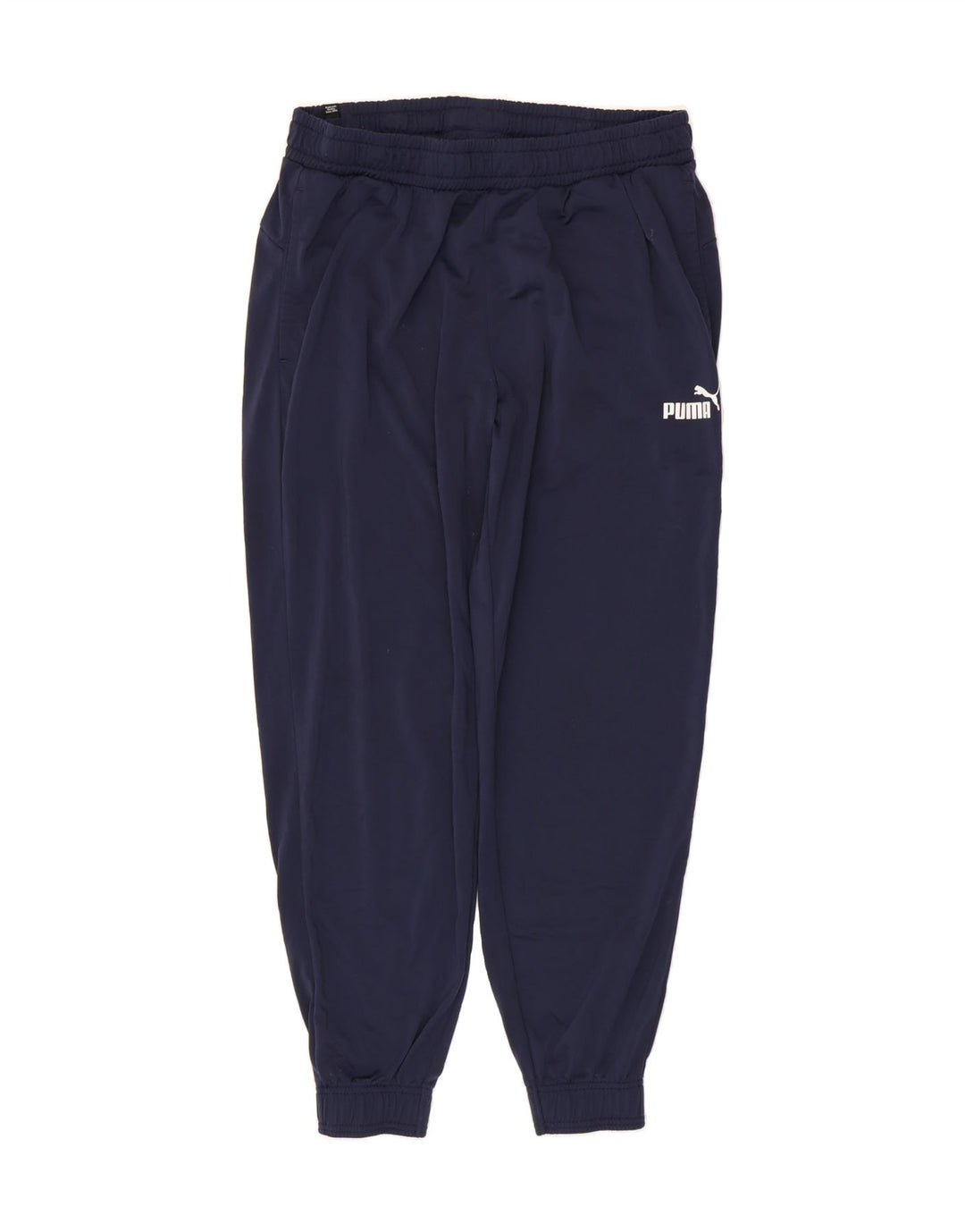 PUMA Mens Tracksuit Trousers Joggers XL  Navy Blue Polyester Vintage Puma and Second-Hand Puma from Messina Hembry 