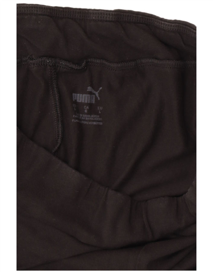 Damskie legginsy z grafiką PUMA UK 16, duże, czarne
