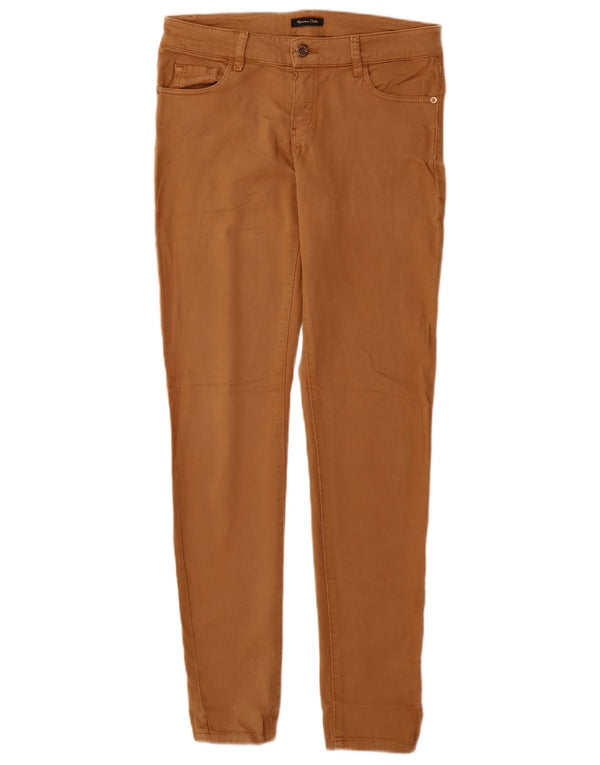 Spodnie damskie Massimo Dutti Skinny EU 38 Small W28 L31 Brązowe