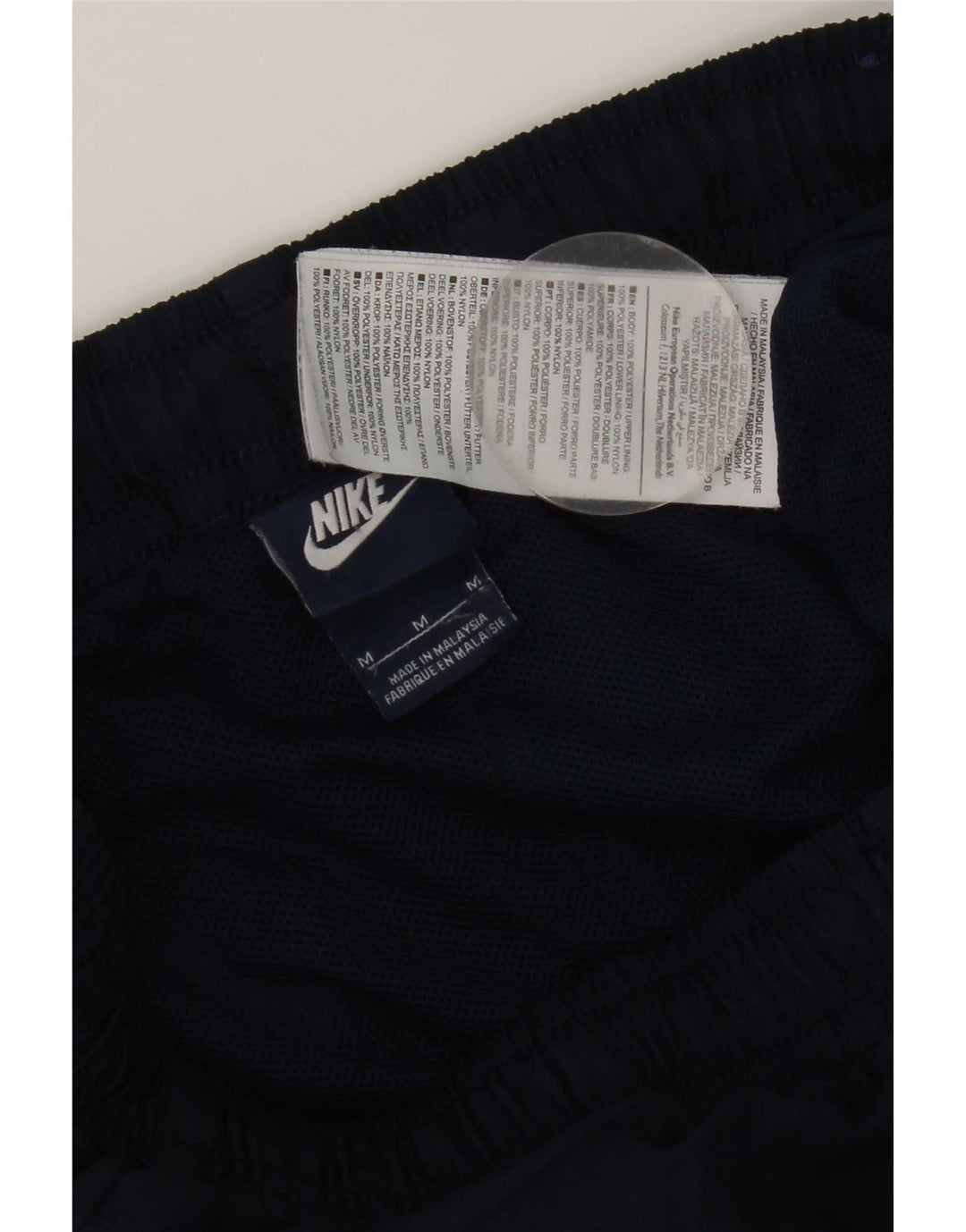 Męskie spodnie dresowe Nike Joggers, średni granatowy poliester