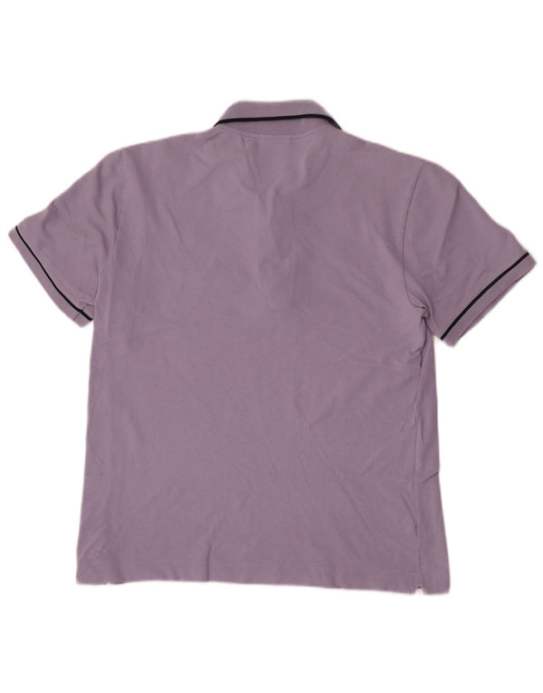 Męska koszulka polo Lacoste, rozmiar 6 XL, fioletowa bawełna