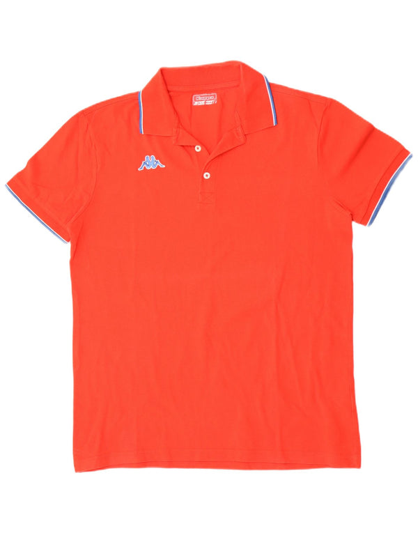 Męska koszulka polo Kappa XL, czerwona, bawełniana