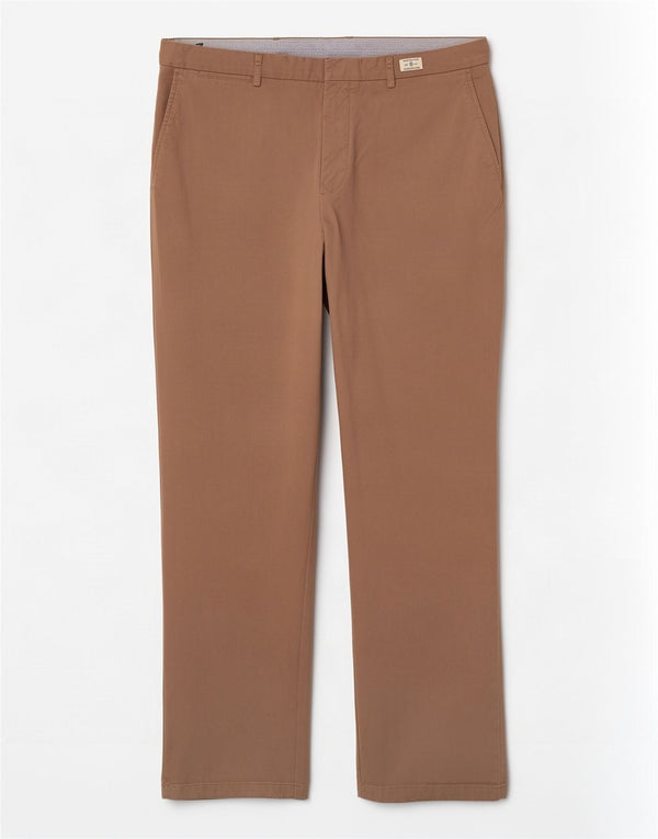 Męskie proste spodnie chino Tommy Hilfiger W38 L34 beżowa bawełna