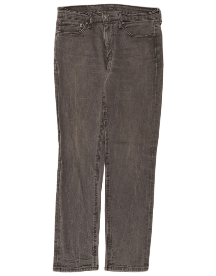 Męskie jeansy Levi's 541 Tapered W33 L31 Szara bawełna
