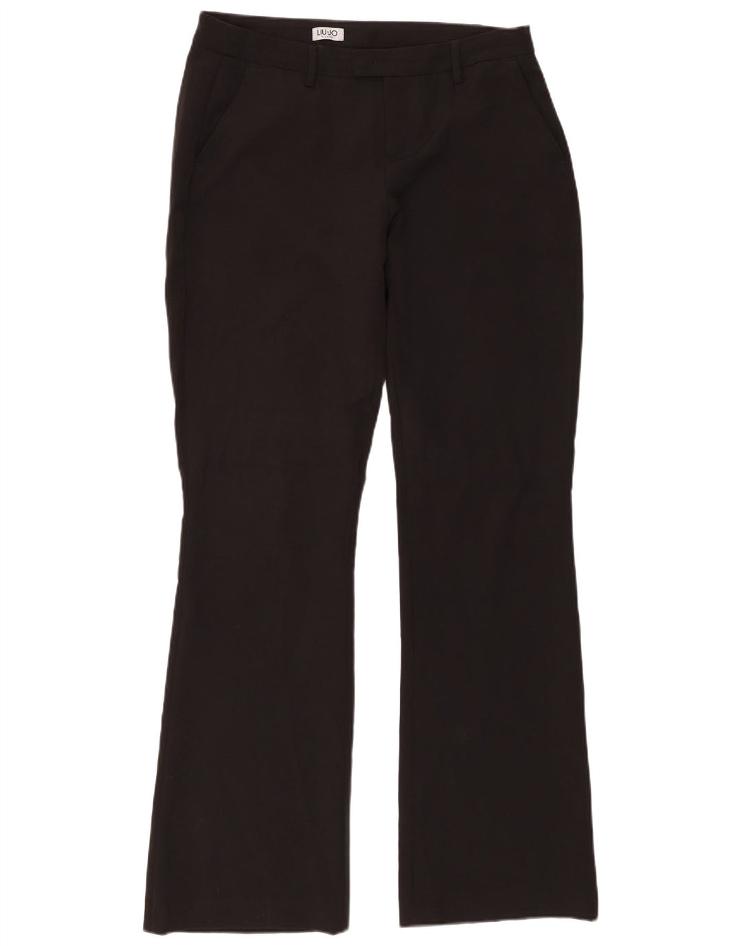 Damskie spodnie typu bootcut Liu Jo W32 L33 czarne