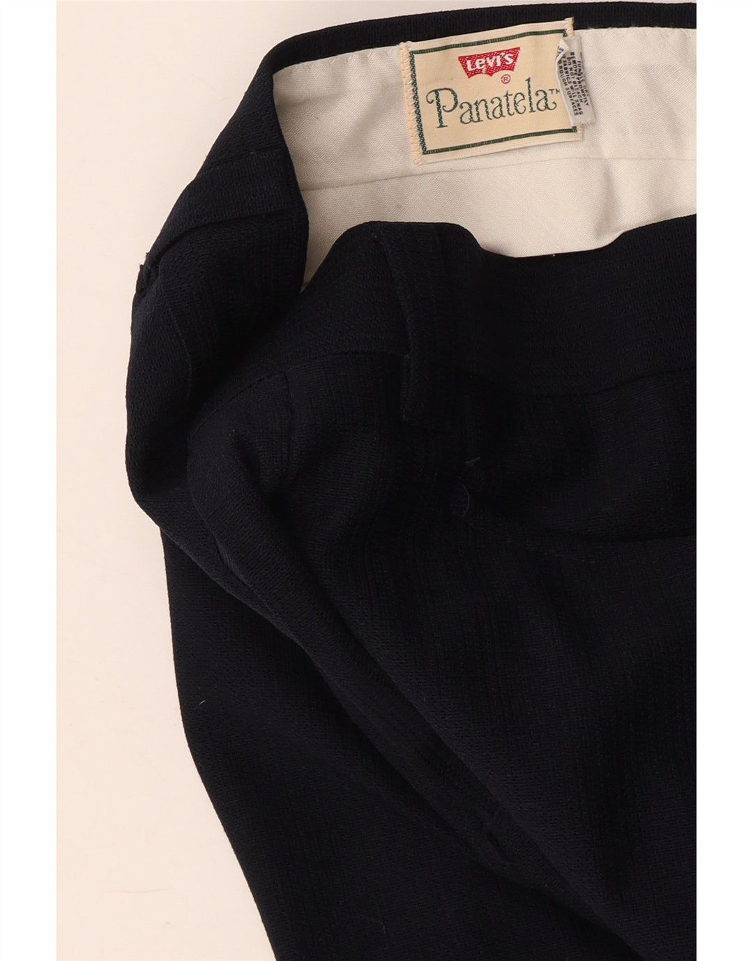 Spodnie damskie LEVI'S Straight Casual W34 L29 Granatowe