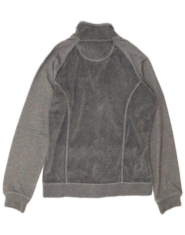 Kurtka damska Champion Heritage Fit Welurowa bluza dresowa UK 14 Medium Grey