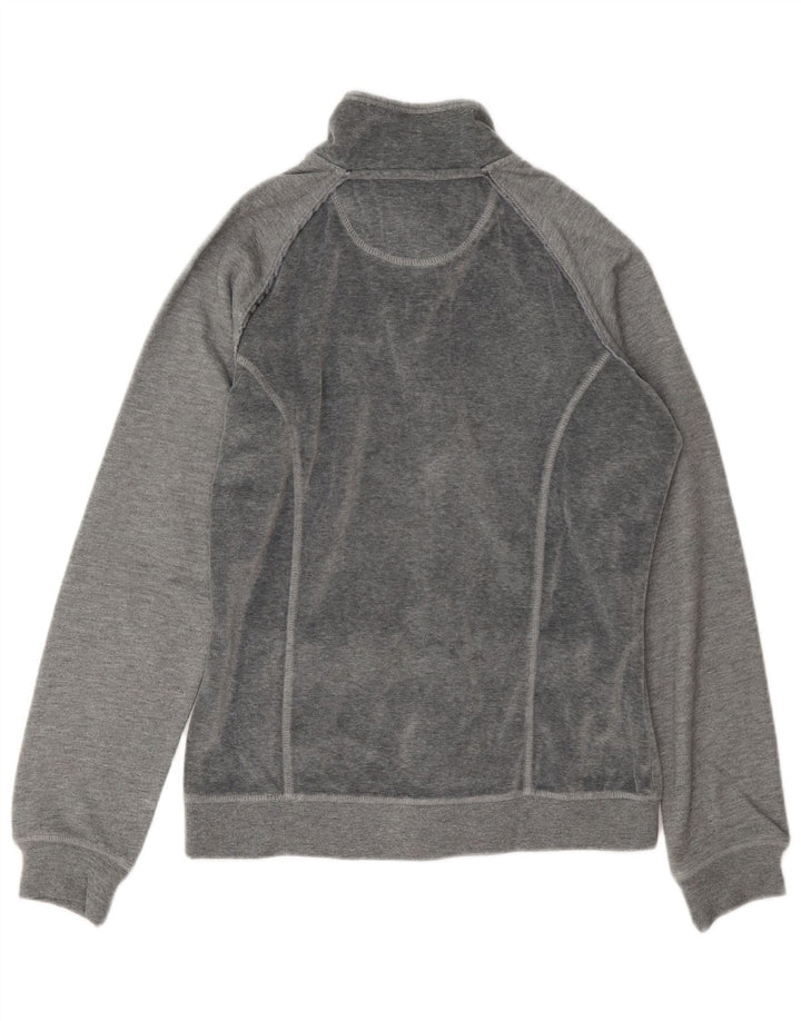 Kurtka damska Champion Heritage Fit Welurowa bluza dresowa UK 14 Medium Grey