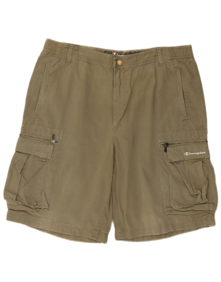 Męskie spodenki cargo CHAMPION XL W38, bawełna khaki