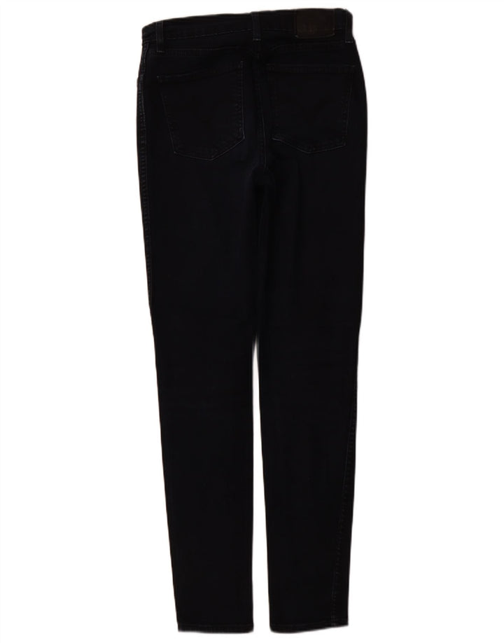 Damskie jeansy skinny LEVI'S W28 L32 Granatowa bawełna