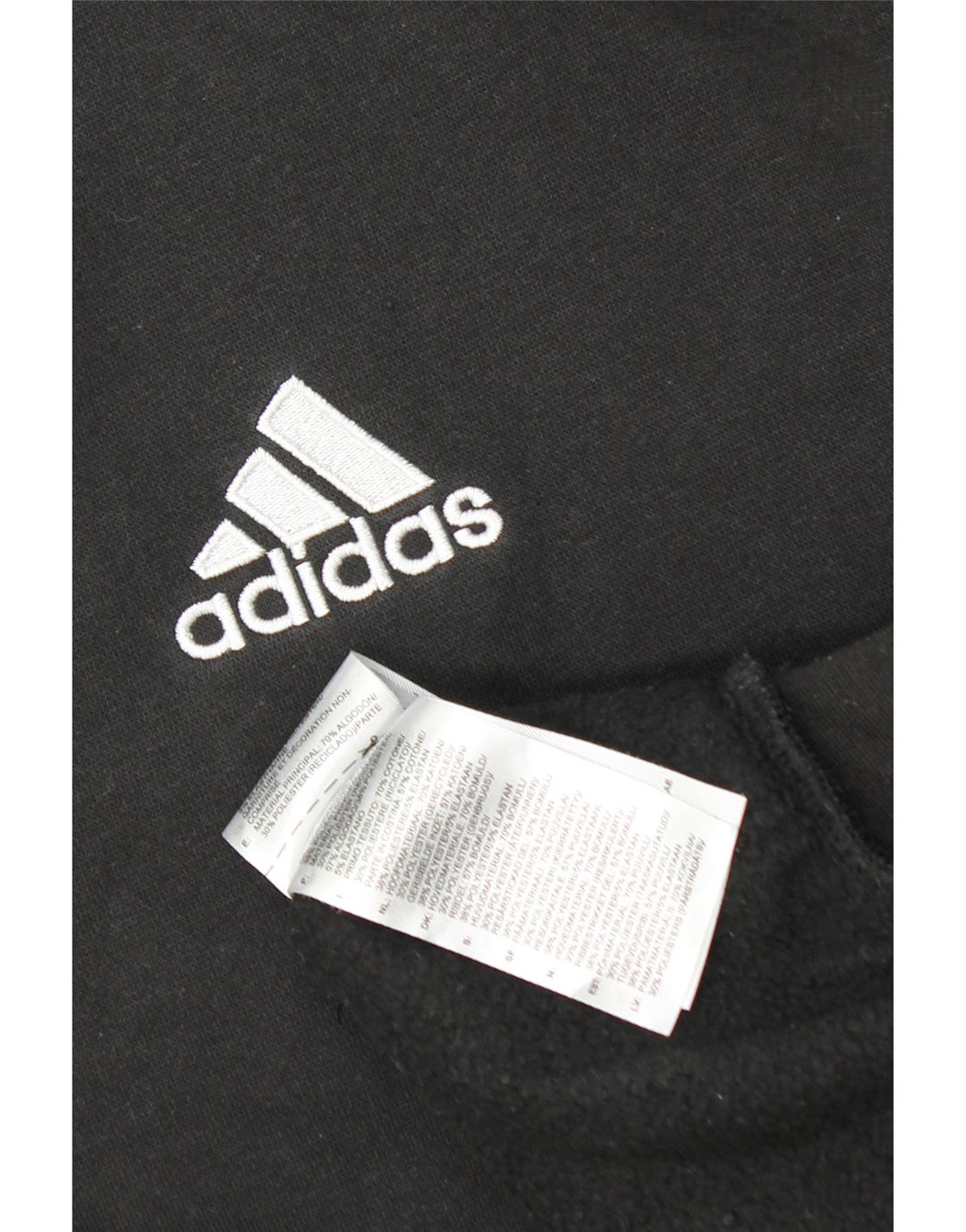 Adidas Męska Bluza Sweter XL Czarna Bawełna