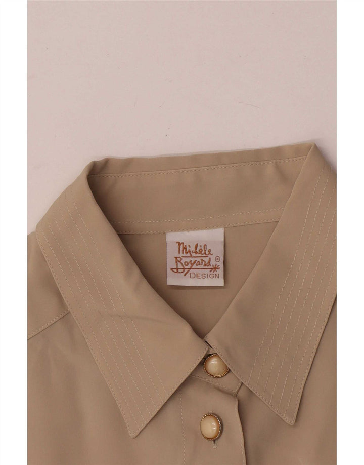 Damska bluzka oversize Michele Boyard IT 42, średni khaki, poliester