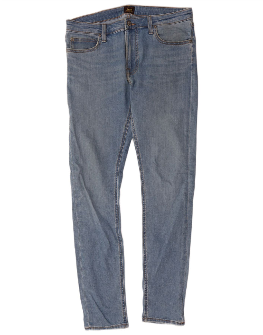 Damskie jeansy Lee Malone Skinny W33 L32 Niebieskie bawełniane