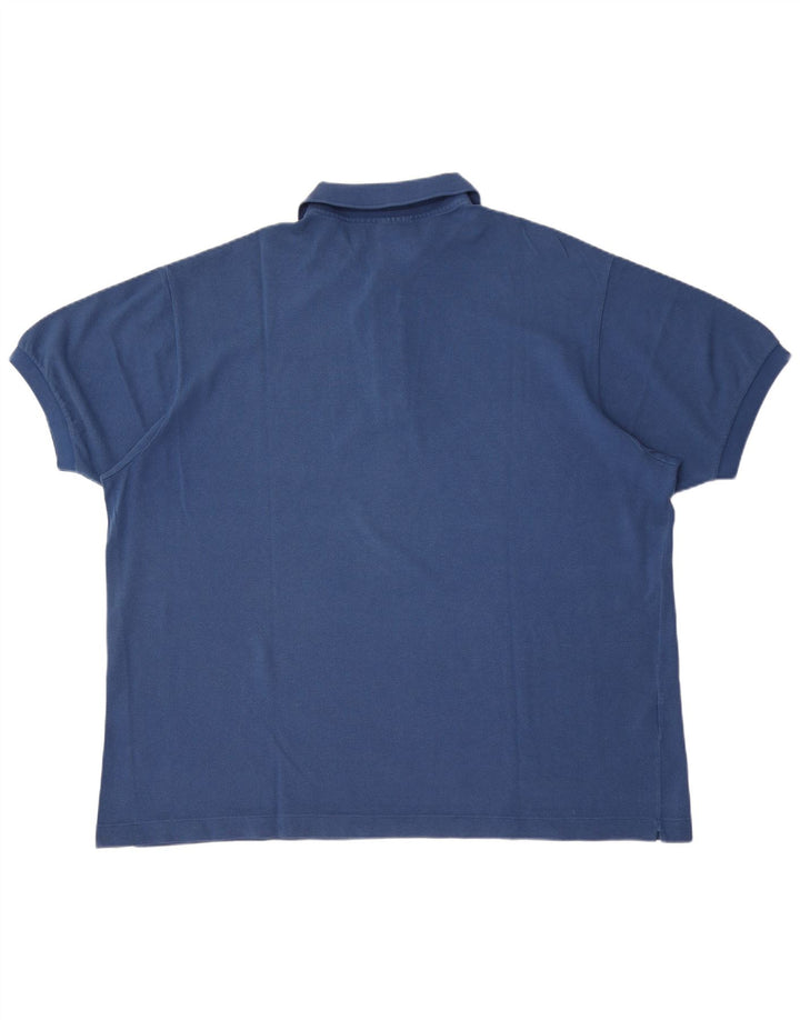 Męska koszulka polo Lacoste, rozmiar 9, 4XL, niebieska, bawełniana